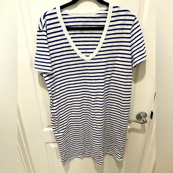 Universal Thread | Dresses | Universal Thread Target Dress Xl Blue White  Stripe | Poshmark